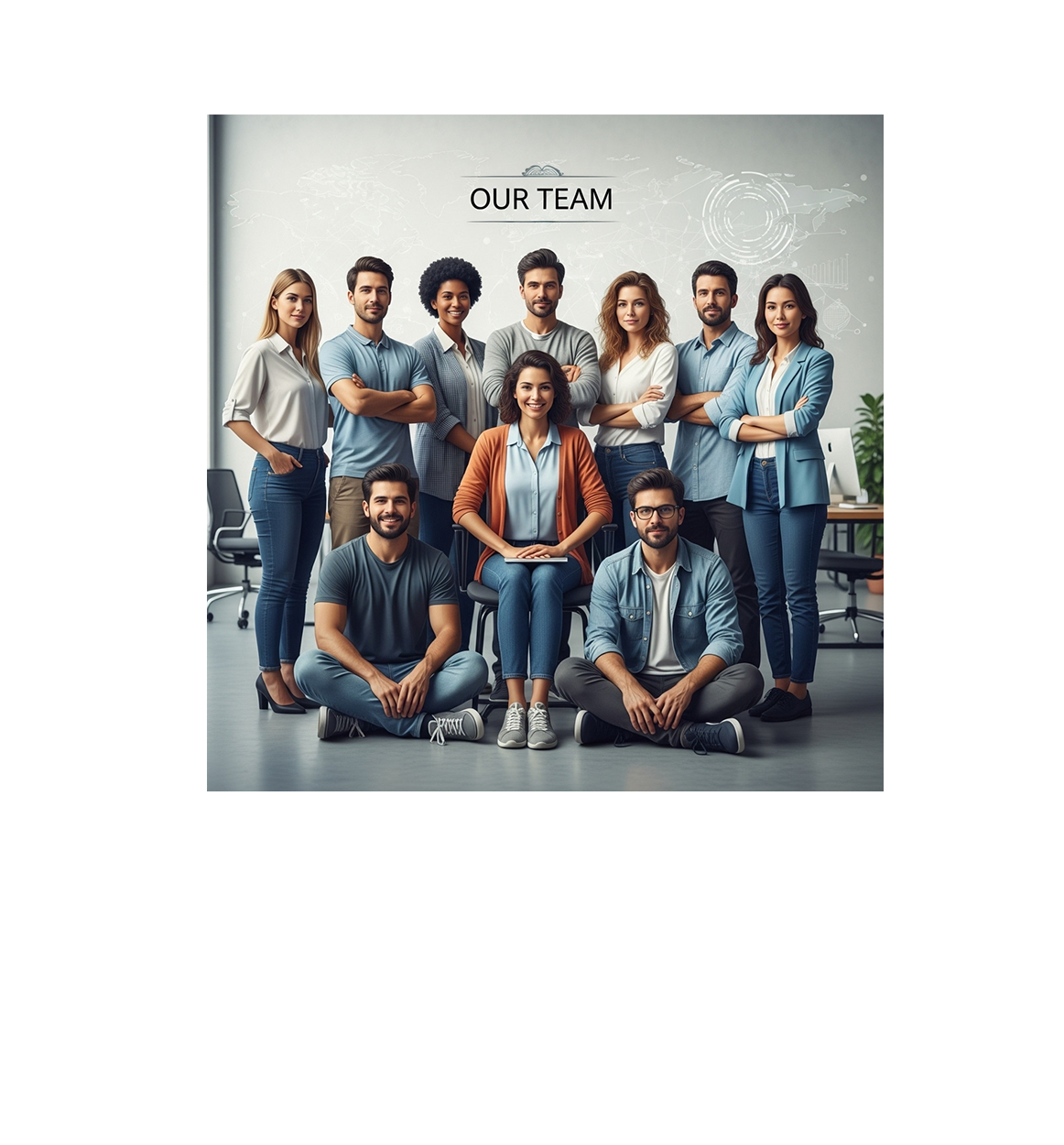 Happy man using phone